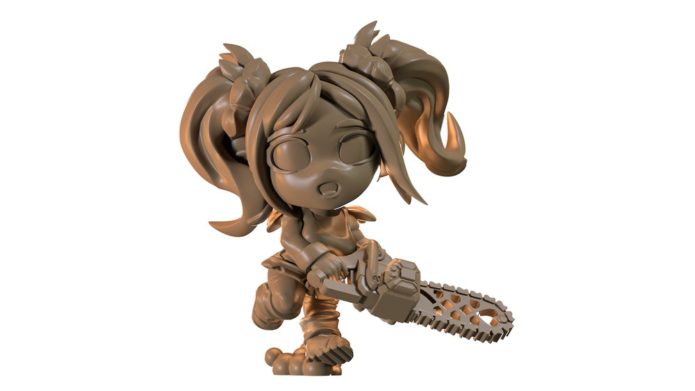 Capsule Chibi - Chainsaw Cheerleader