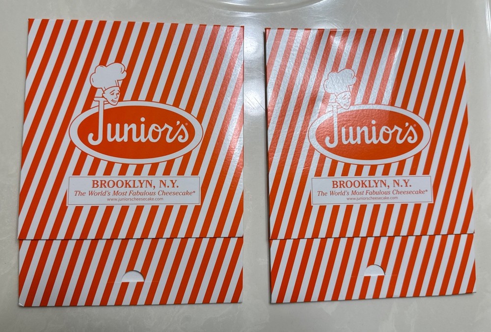 2 Pack Junior’s Cheesecake Boxes