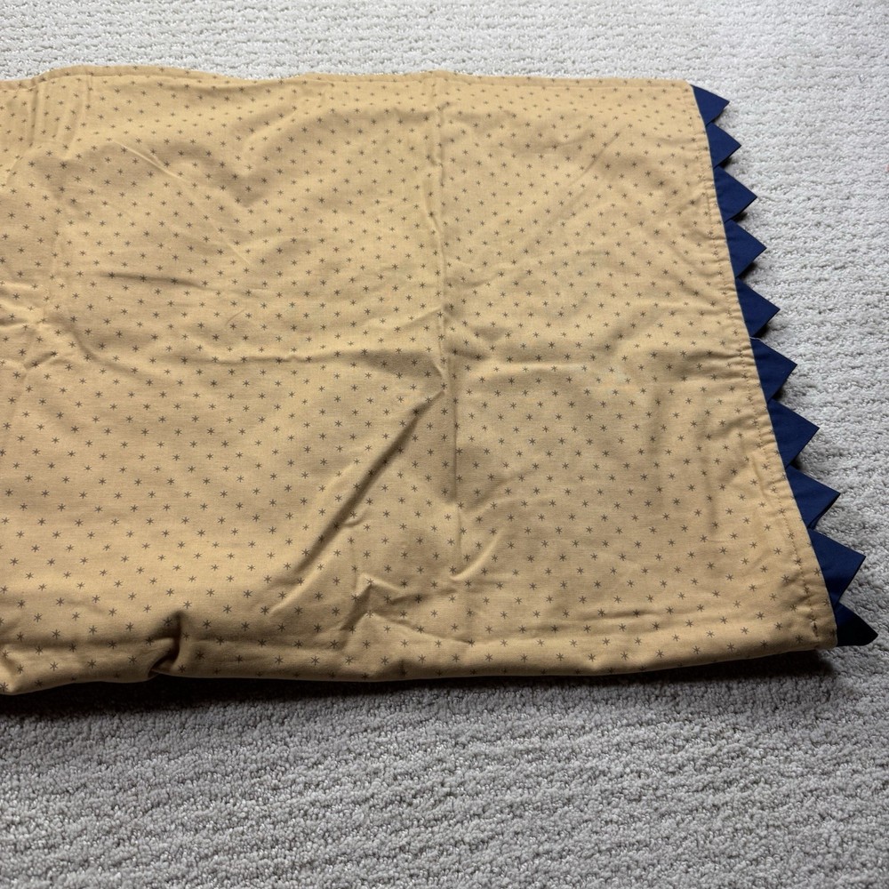 Handmade Single Stitch U.S. Navy Throw