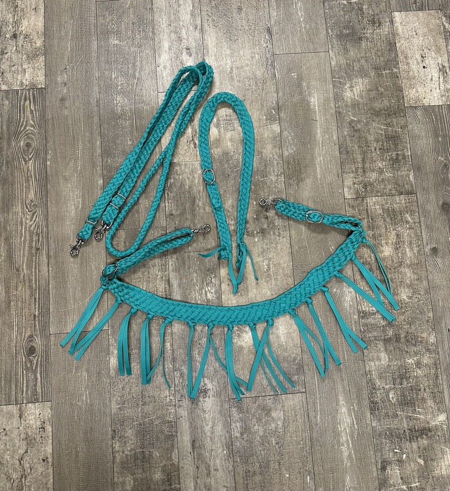 Mule Tape Tripping Collar Set Teal