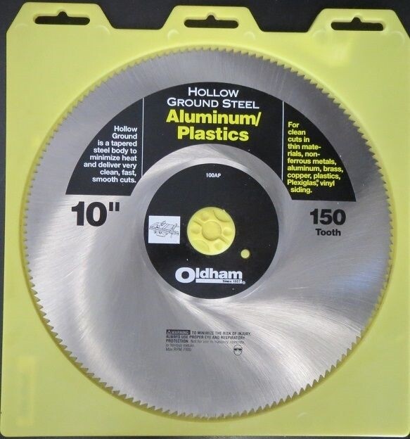 Oldham 100AP 10" x 150T Circular Saw Blade