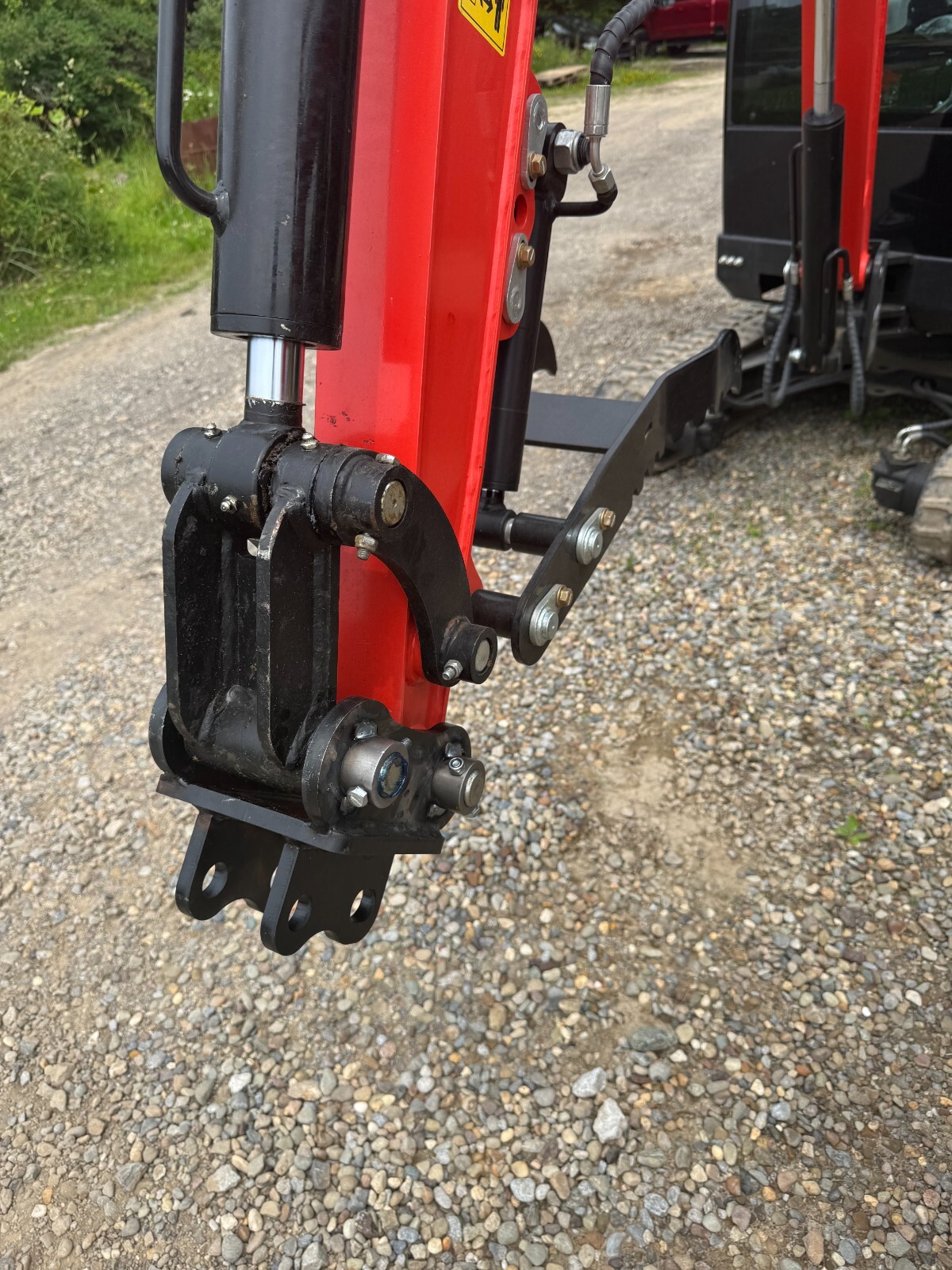 Adapter for AGT QNT30 QNT50 Bobcat to fit 25MM Attachments- Custom MADE IN OHIO!