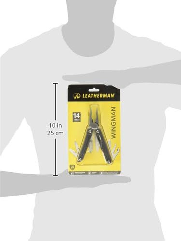 Wingman Multi-Tool, Silver, 14 Tools