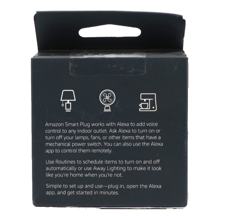 Amazon Smart Plug Works with Alexa Simple setup endless possibilities NEW/SEALED