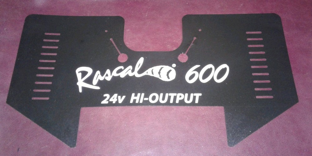 RASCAL 600 mobility Scooter Battery Dust Cover.