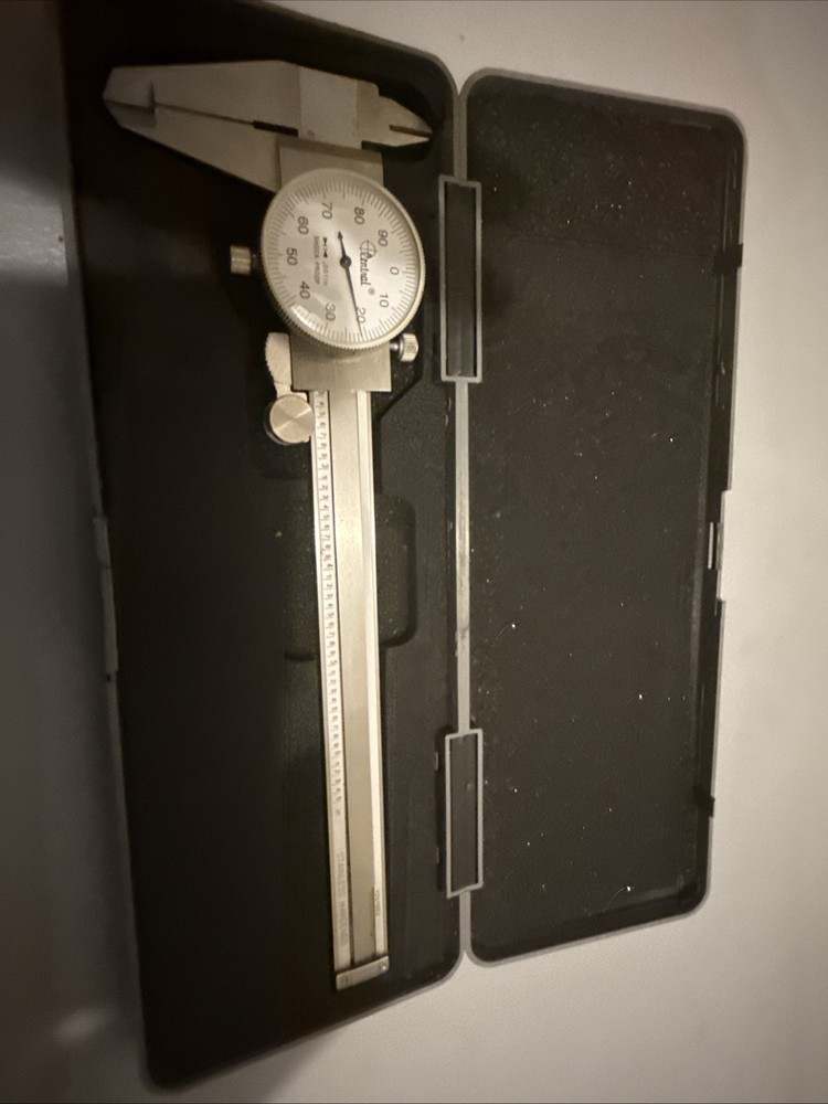 Central Tools 6427 0-6" Inch Dial Caliper MADE IN USA