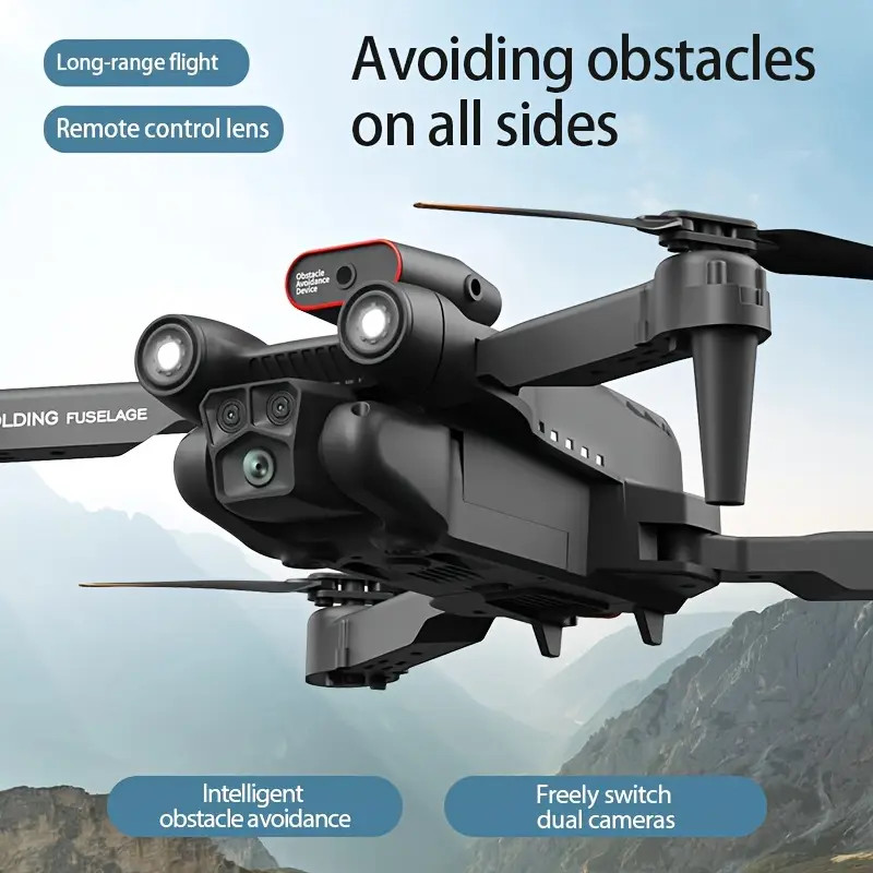 M17 HD Dual Camera Drone with 3-Way Obstacle Avoidance, Electronic Gimbal Camera