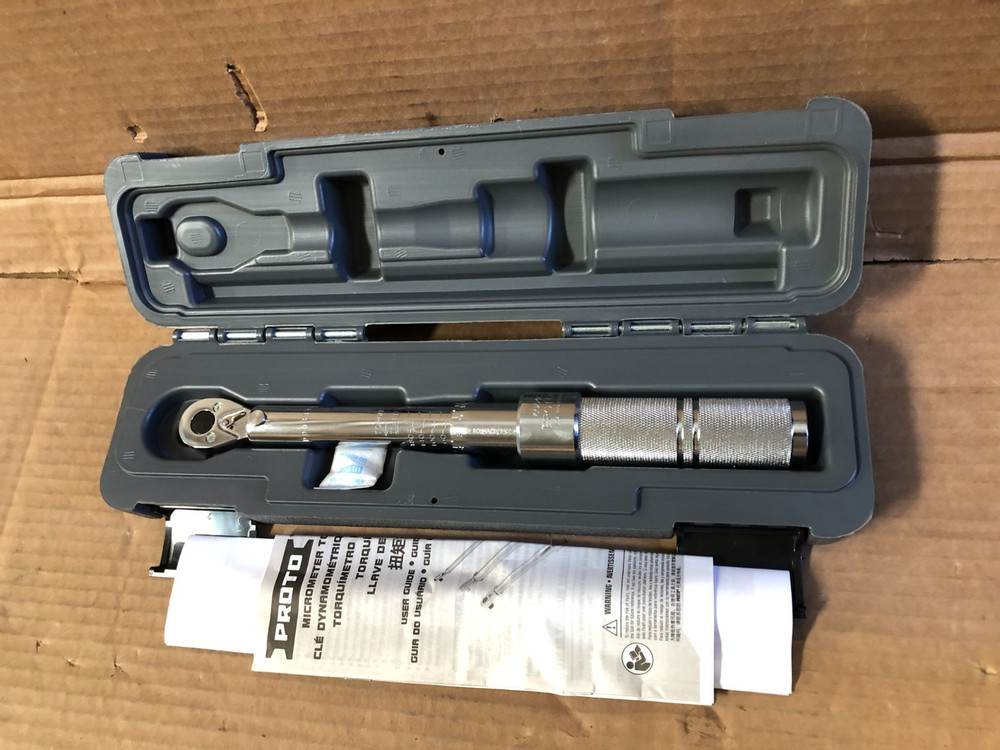 PROTO J6064C Micrometer Torque Wrench New