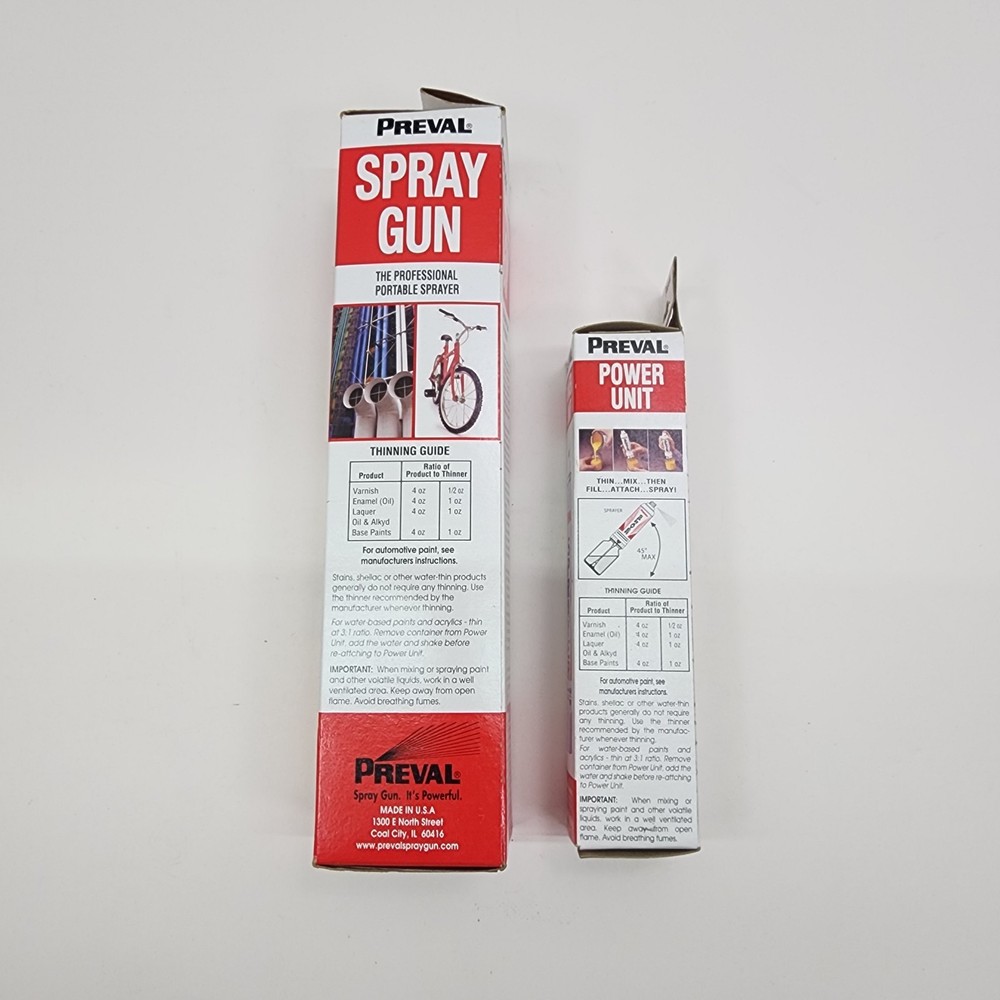 Preval Spray Gun and Power Unit