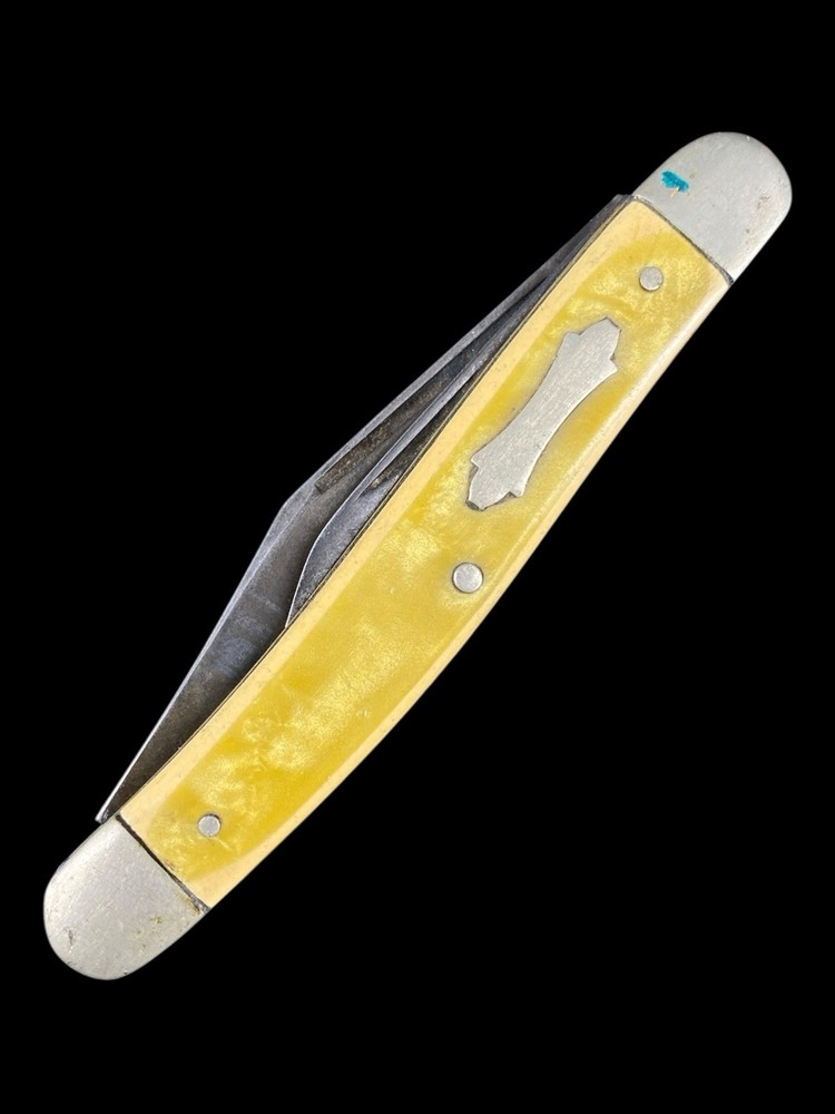 Antique 2-Blade Folding Pocketknife Celluloid Handles