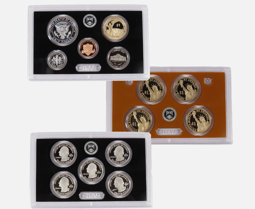 US Mint 2015 Silver Proof Set With Box and COA Uncirculated