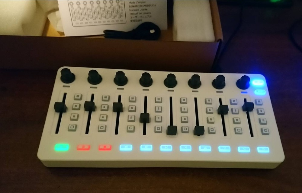 M-VAVE SMC-Mixer Wireless MIDI Controller Mixing Console Connection Rechargeable