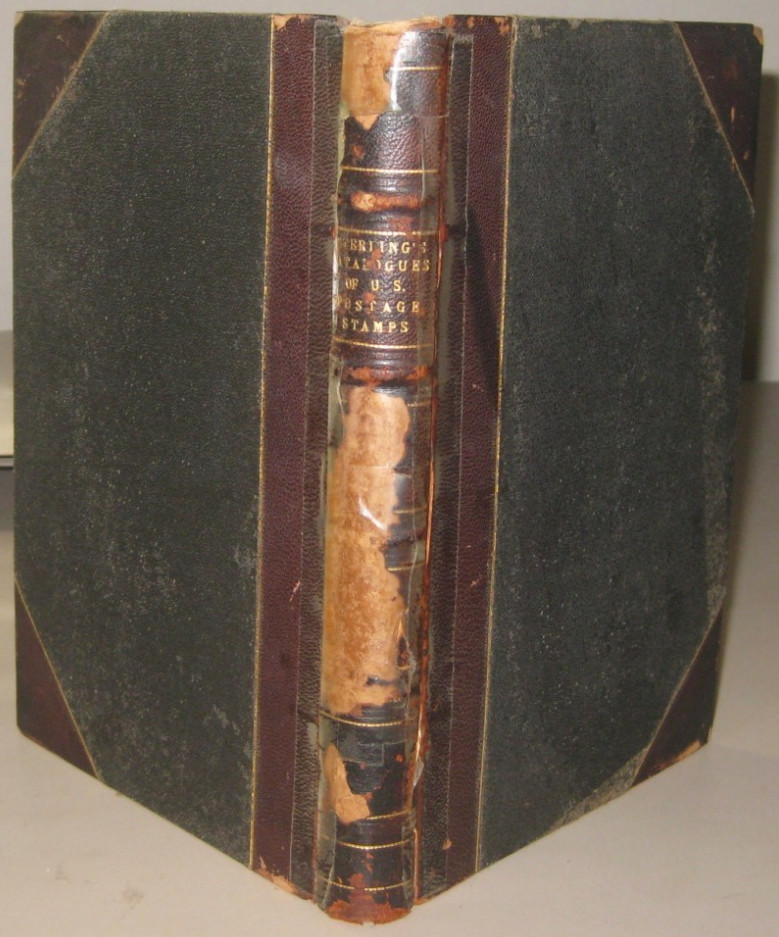 Sterling's United States Stamp Catalogue 1877-87 bound 1st - 6th editions -Yeats