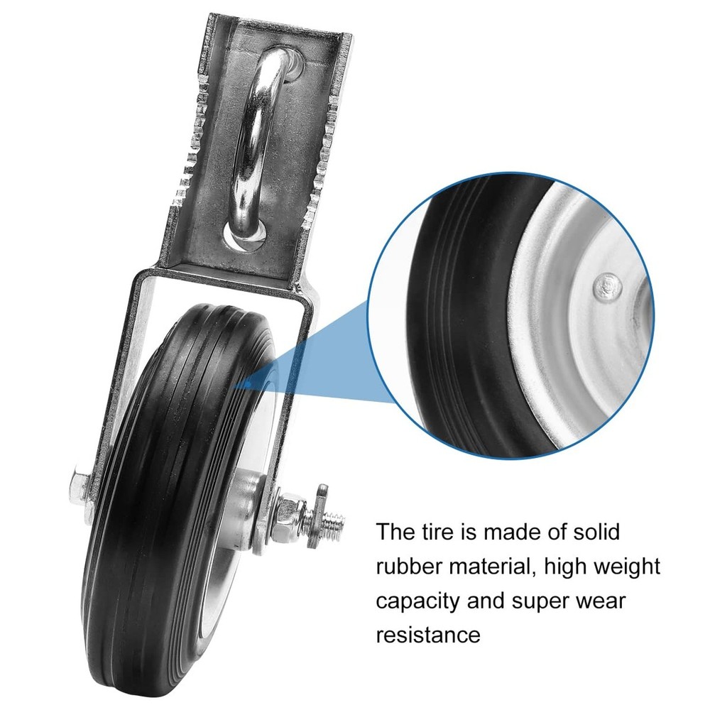 Gate Wheel Supporting Swing Gate with 1-5/8" Thru 2-1/8" Gate Frames, Gate Su...