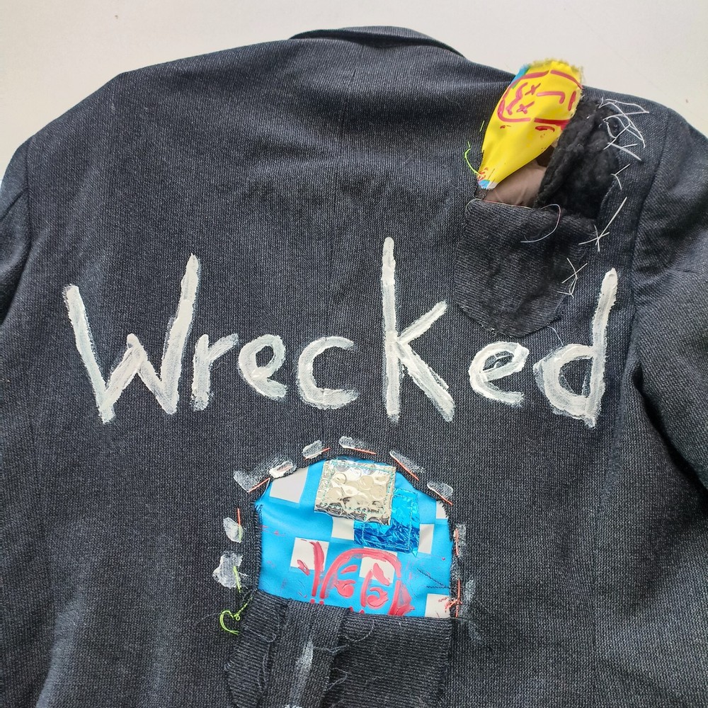 Paul McNeil Customised / DECONSTRUCTED VINTAGE JACKET Size XL - UNIQUE