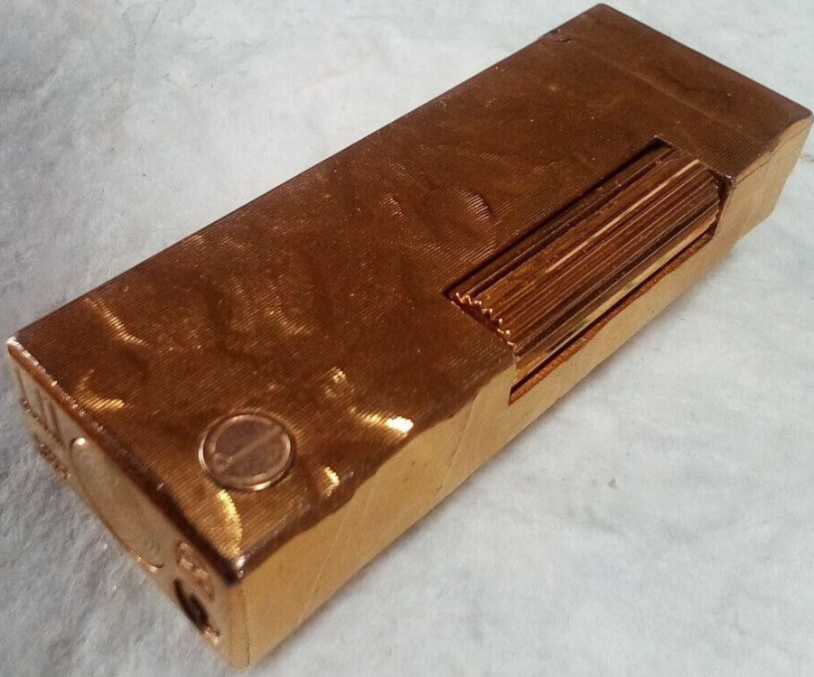 Dunhill Gas lighter Gold without box