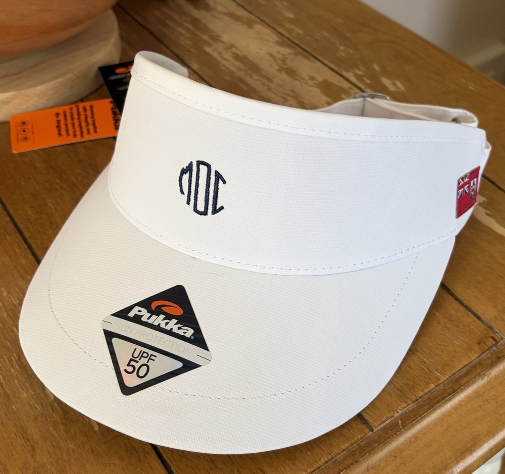 Mid Ocean Club Pukka Visor White