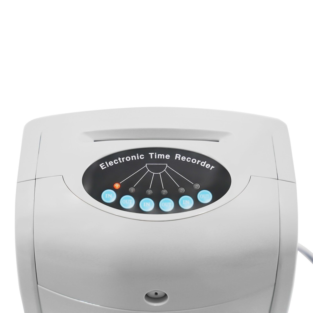 Pyramid Time System Model With 50 Cards Starter Time Clock Bundle 13V 1000MA