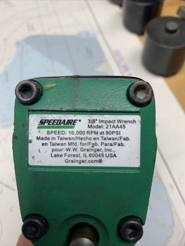 speedaire 3/8 impact gun 21AA45