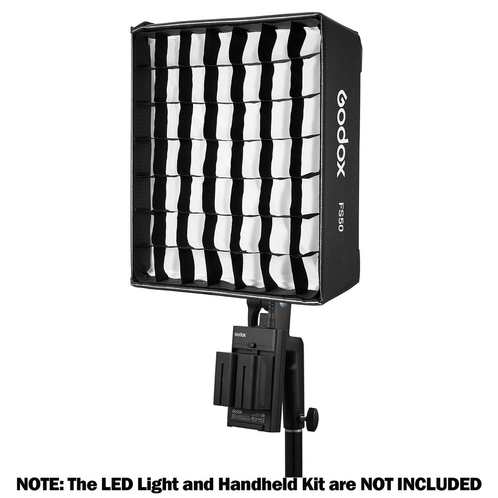 Godox FS50 Rectangular Softbox Light Diffuser Soft Boxes for FH50Bi FH50R