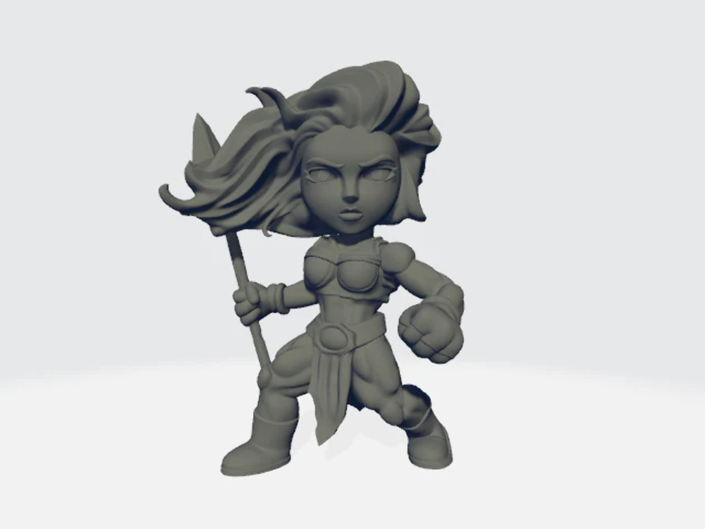 Chibiatures - Amazon Spear #3