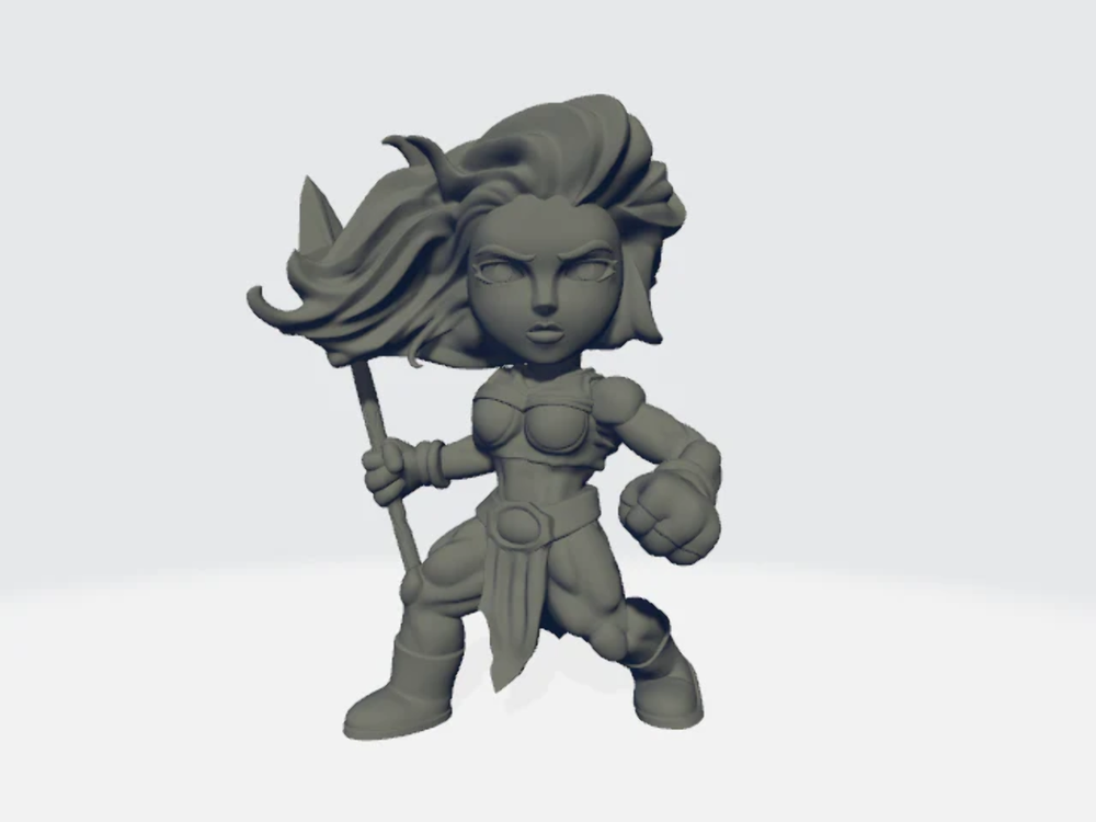 Chibiatures - Amazon Spear #3