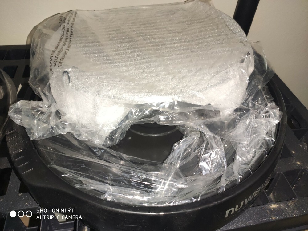 NuWave Pro Oven Original Plastic DOME Replacement with rack base pan New!