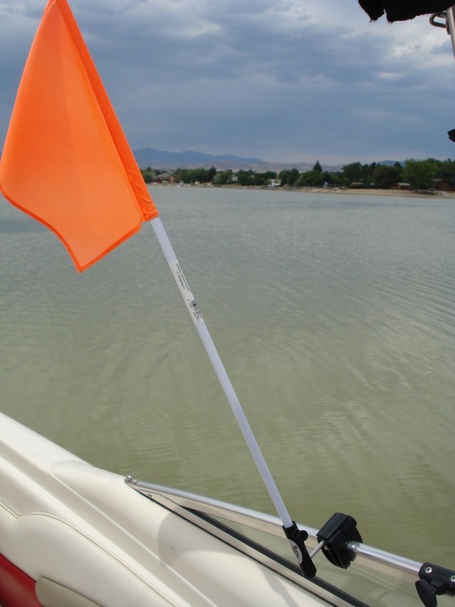 Skier Down Flag Holder- Window Mount Flag Buddy