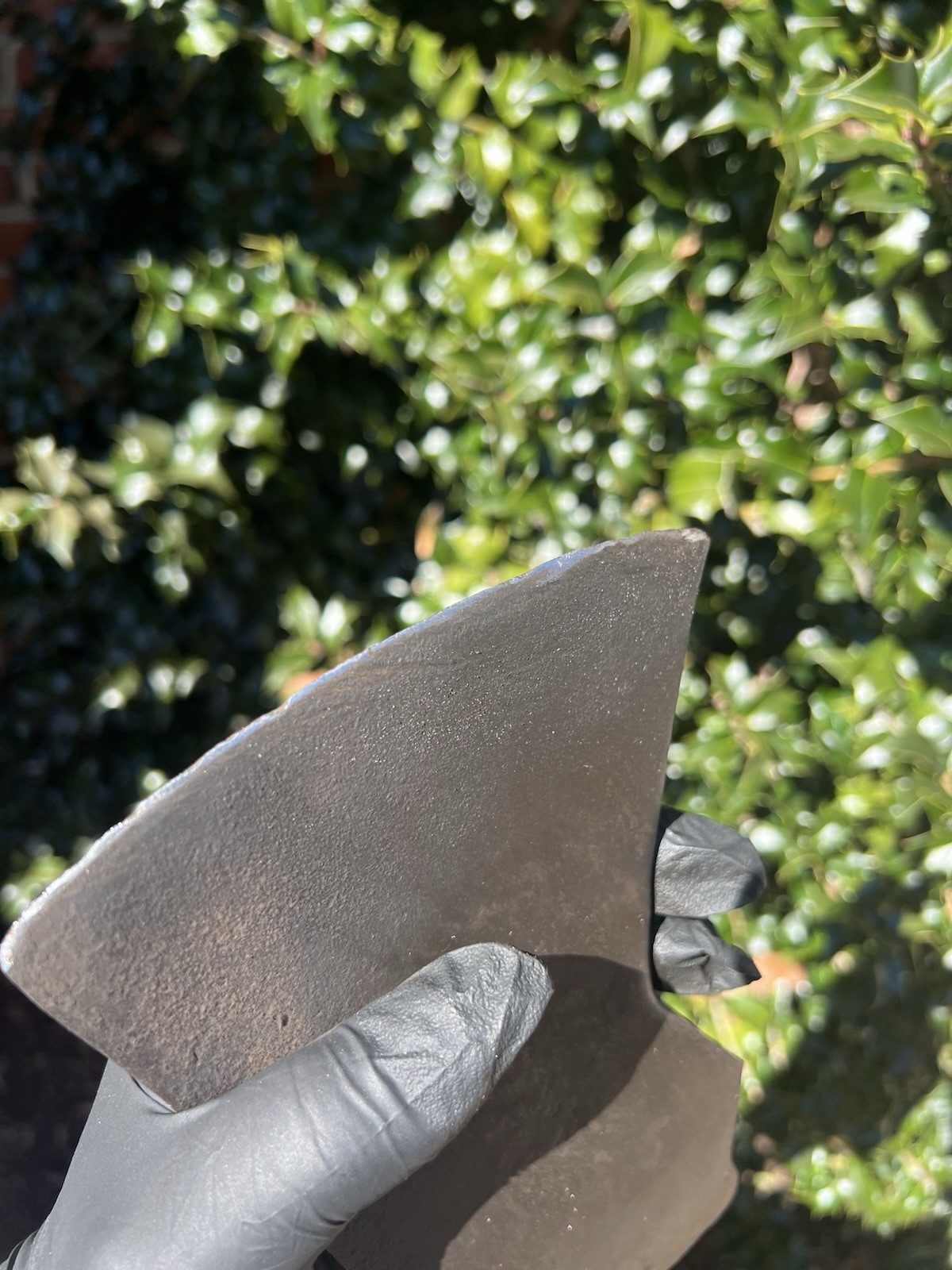 Vintage Mann Edge Tool Single Bit Axe Head Marked "M , 3 1/2." Jersey Pattern