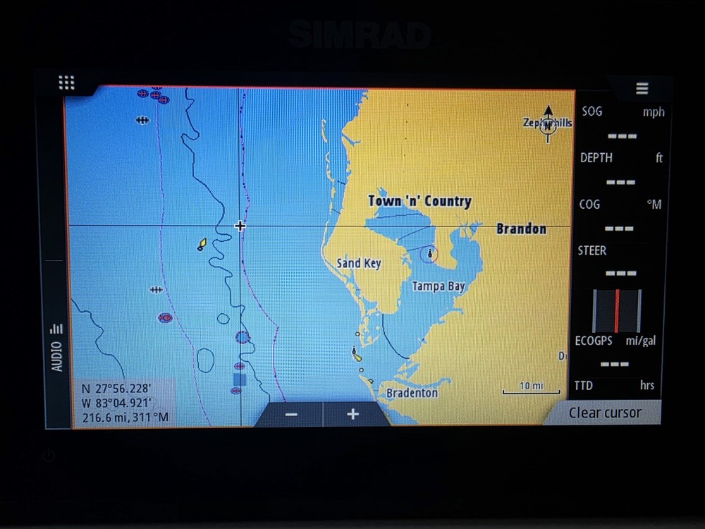Simrad GO9 XSE Chartplotter Fishfinder w/ Active Imaging 3-in-1 Transducer_