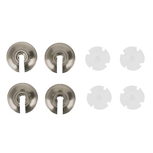 4Pcs Spring Retainers, Light Weight Aluminum Shock Retainers with Piston
