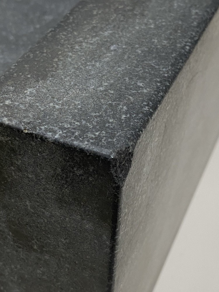 Older RAHN GRANITE STEP ANGLE PLATE With Storage Case. MACHINIST TOOLING
