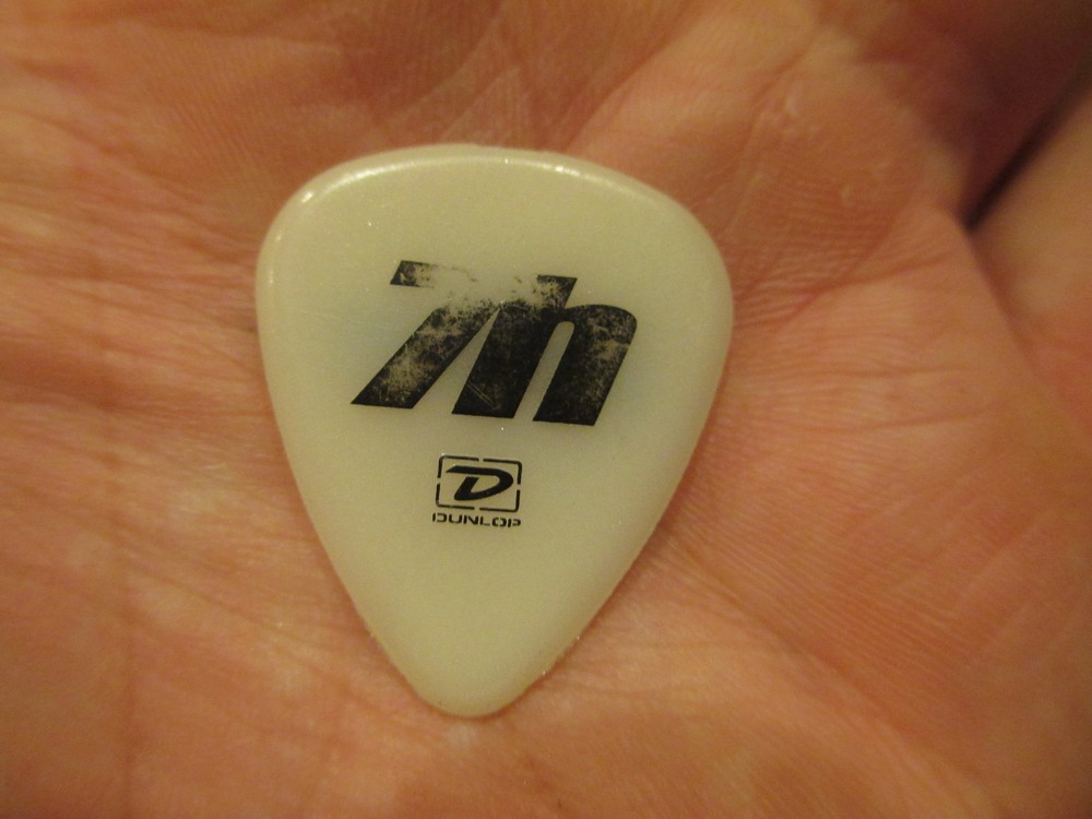 SEVENTH HEAVEN - 7TH - CHICAGO BAND - STAGE USED GUITAR PICK
