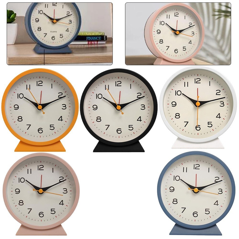 Table Alarm Clock with Mute Function and Luminous Display for Night Use