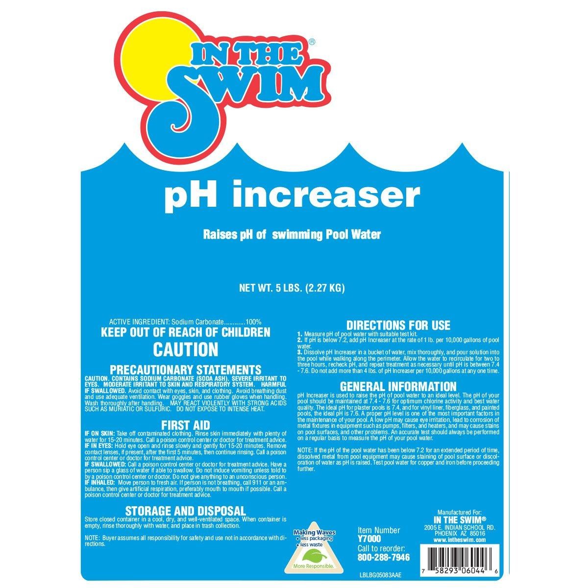 In The Swim Pool pH Increaser - Soda Ash to Raise pH Levels
