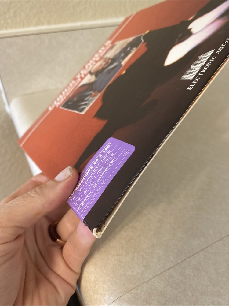 Commodore64 Chuck Yeagers Advanced Flight Trainer Commodore 64