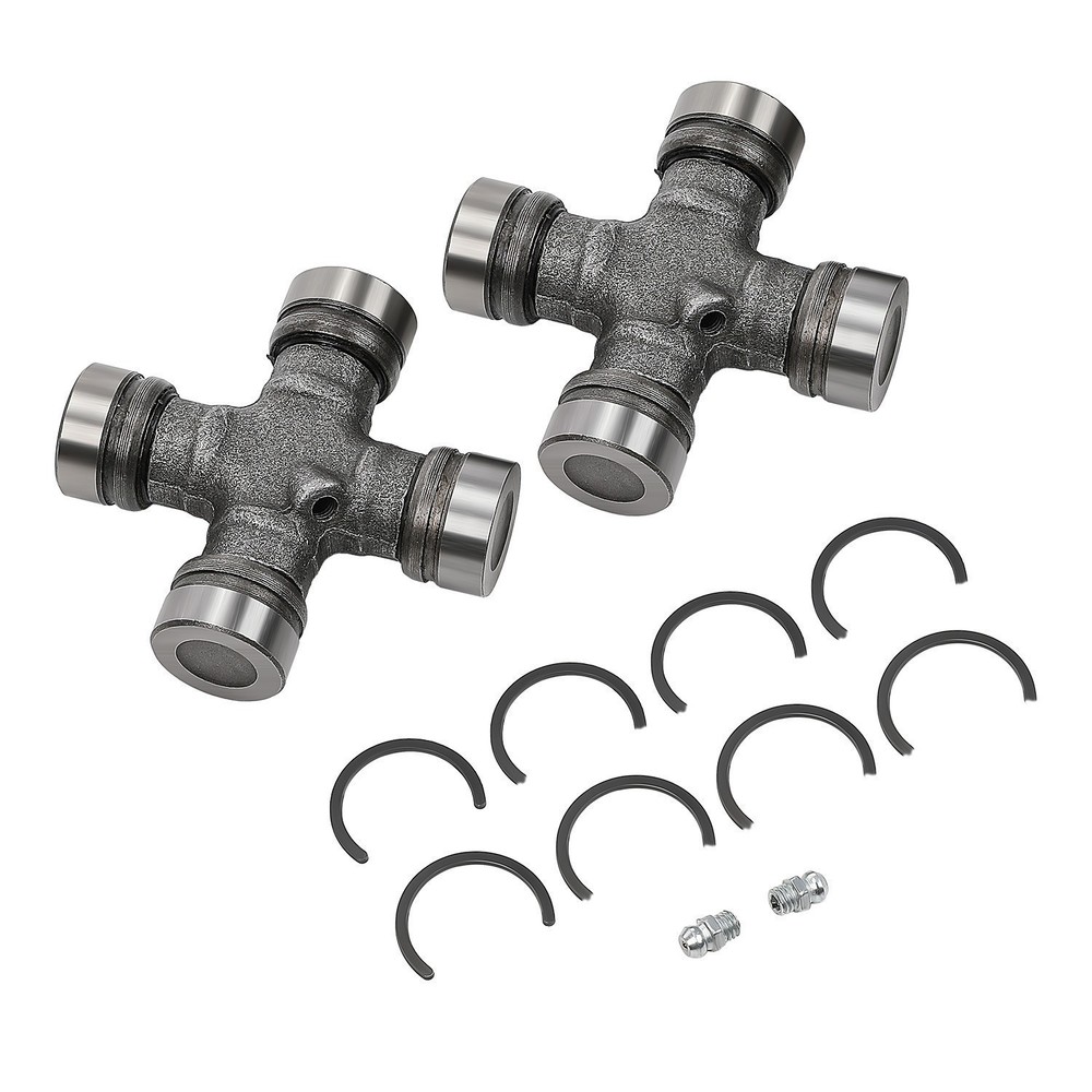 Premium Driveshaft Universal Joints 2pcs Front Rear Moog 534G Greasable US