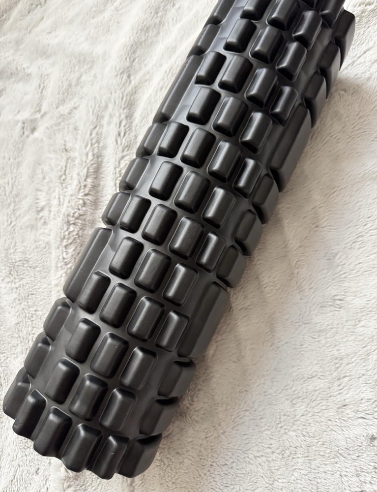 NEW Foam Roller Deep Tissue 18 Trigger Point Massage Roller Self Therapy Tool