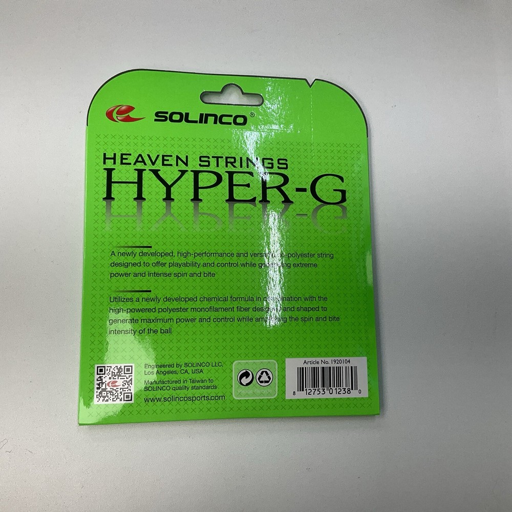 Solinco Hyper-G 18g 3 Pack