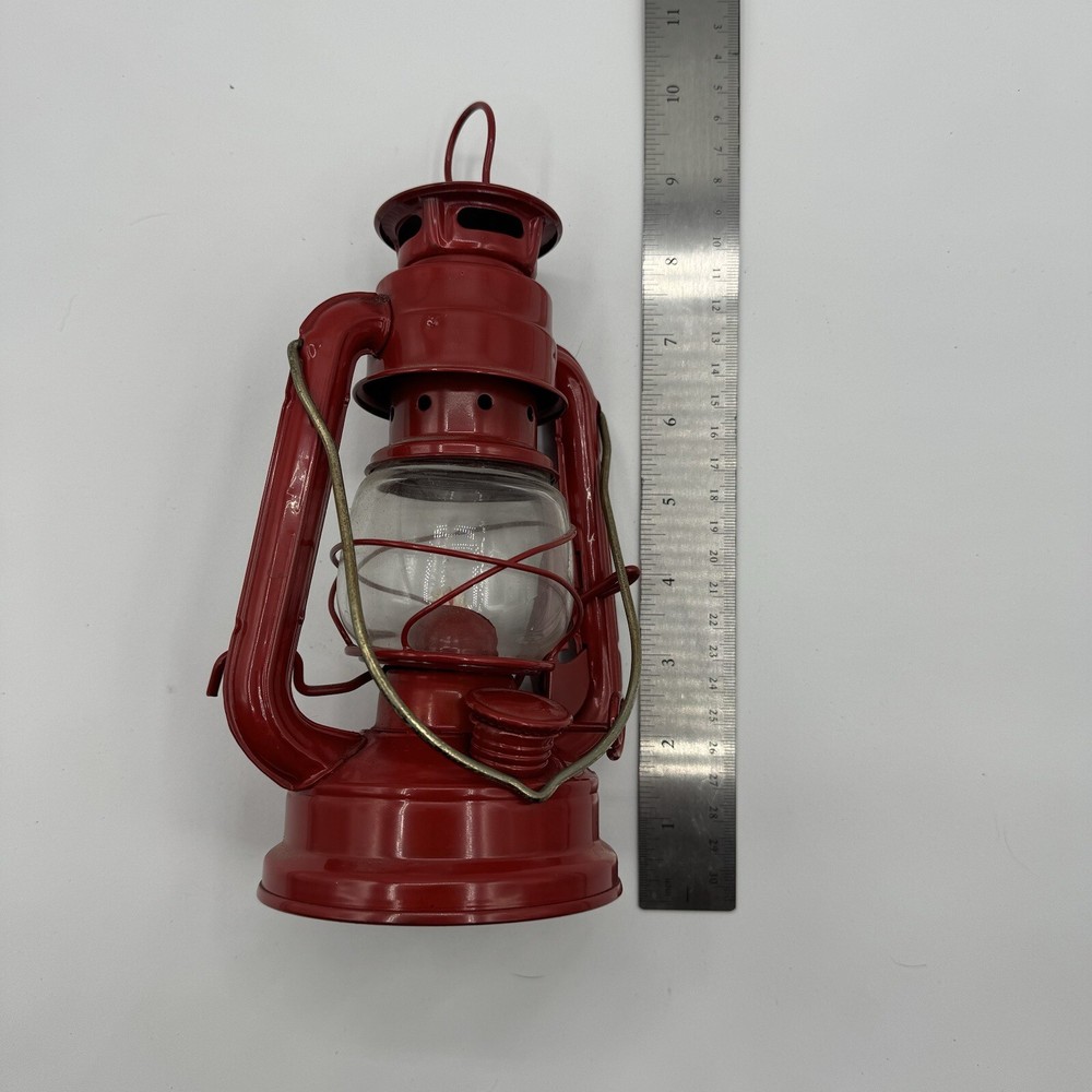 Vintage 10” Red Lantern New