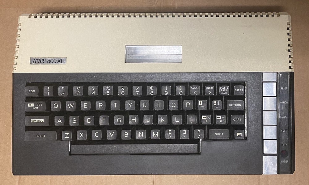 Atari 800XL Keyboard + 1050 Drive + 1027 Printer Untested (see Description)