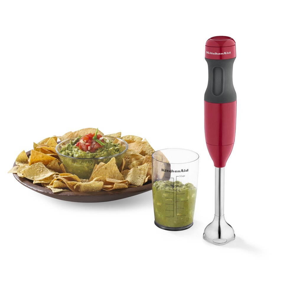 KitchenAid KHB1231ER 2-Spd Hand Blender, Empire Red (Used)