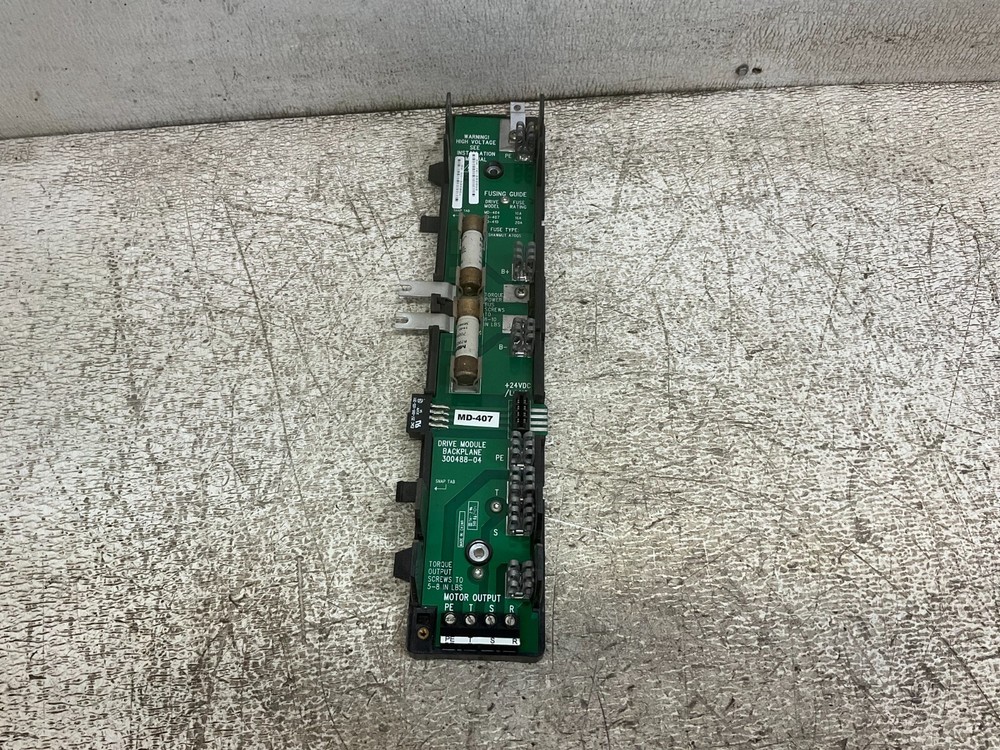 Control Techniques 300488-04 Drive Module Backplane 24 VDC 30048804 (JK)