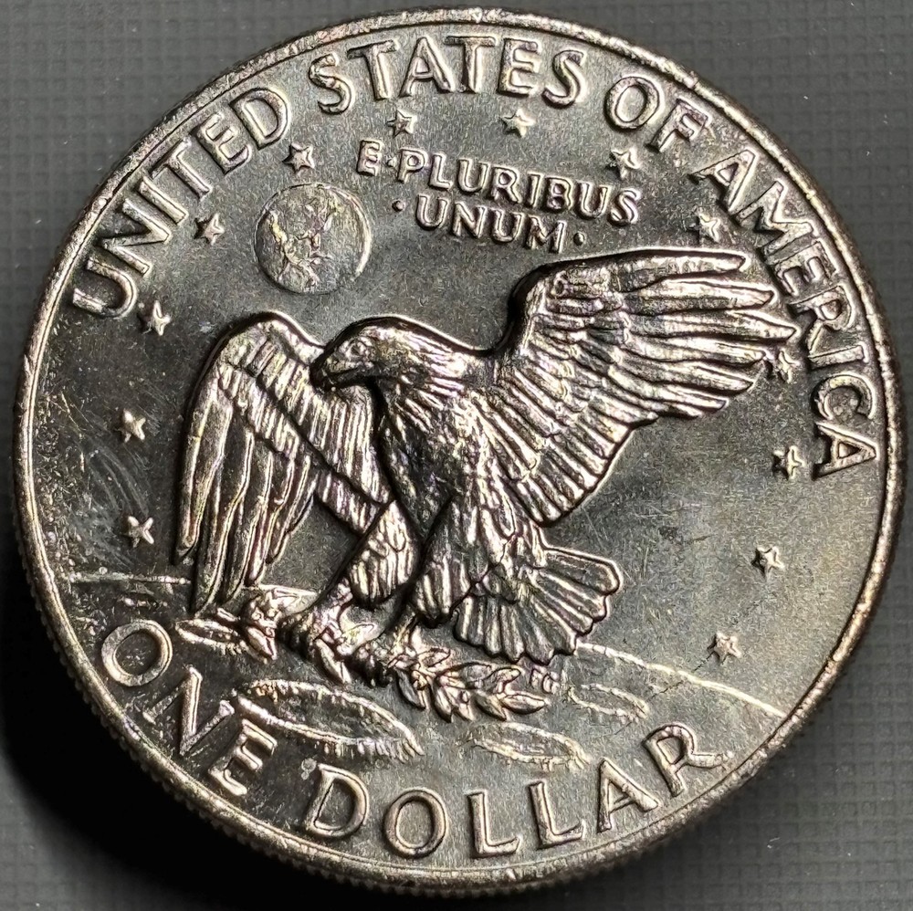 1973 D Eisenhower Ike Copper Nickel Clad Dollar C1