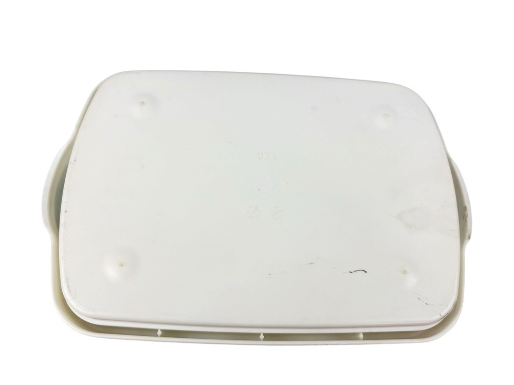 Pampered Chef #2781 Chillzanne Rectangle Server Tray Deviled Egg Veggies Fruit