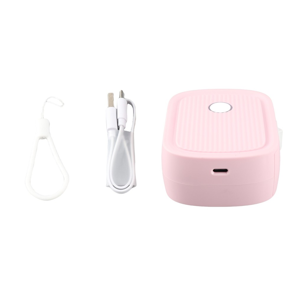 Mini Bluetooth Label Printer Economical Portable Thermal Printer Pink
