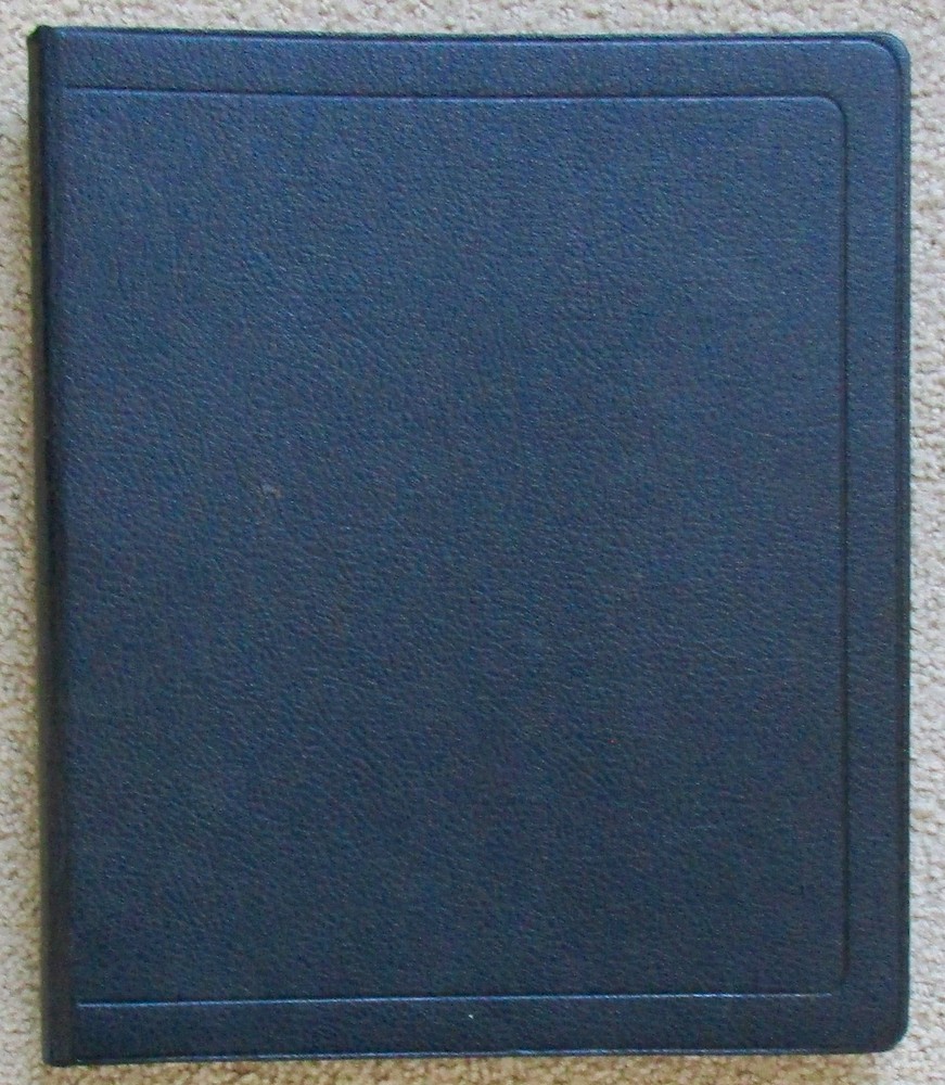 Stamp Stockbook in Three-Ring Binder