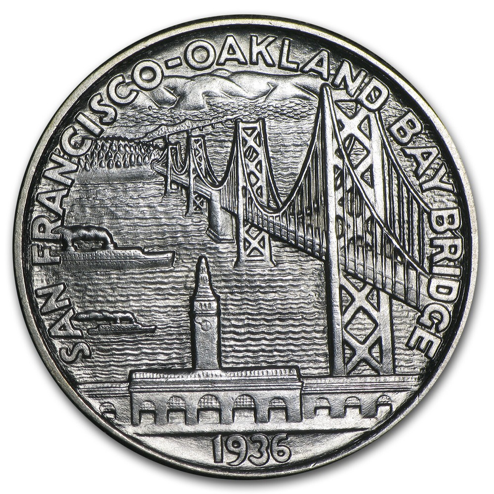 1936-S Bay Bridge Commemorative Half BU
