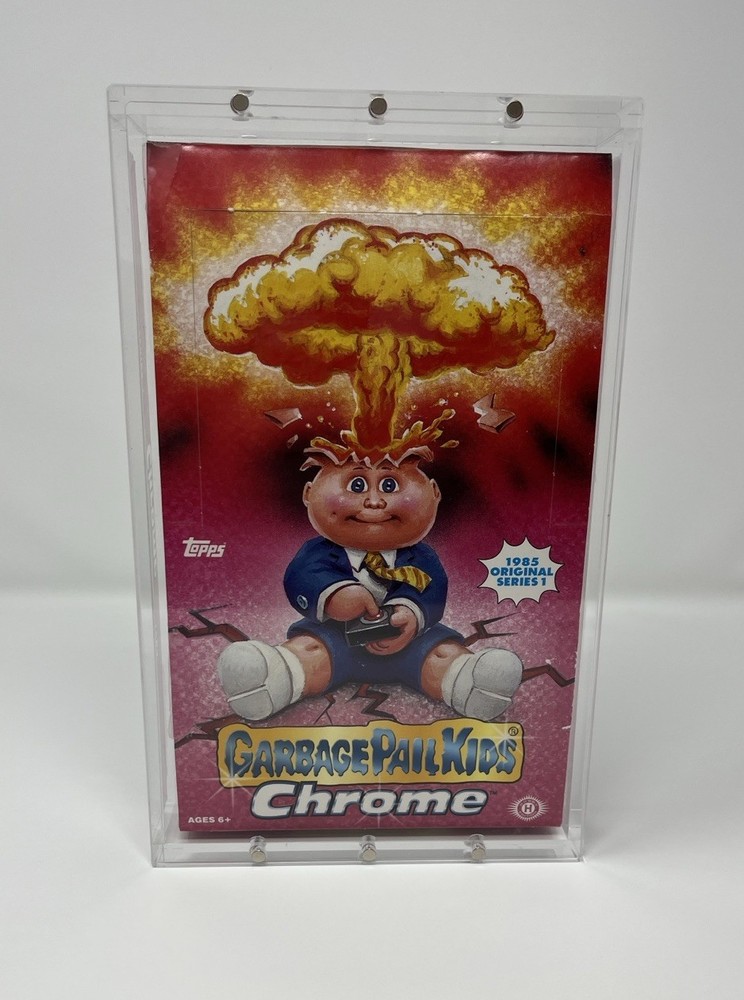 Acrylic Display Case Magnetic FITS 2013 Garbage Pail Kids Chrome 1 Hobby Box