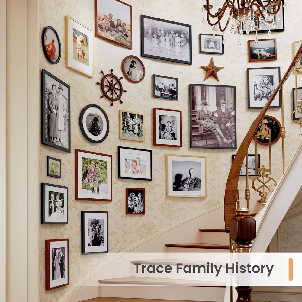 Versatile 18x24 Picture Frame Set - Collage Frames for Unforgettable Memories